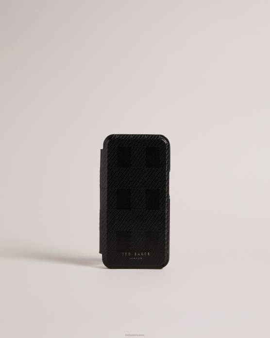 Ted Baker collection 60VD2009 articles ménagers coque iphone 13 folio chèque maison hcheki noir