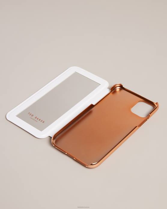 Ted Baker collection 60VD2105 articles ménagers coque miroir iphone 11 gladyss aquarelle florale rose pâle