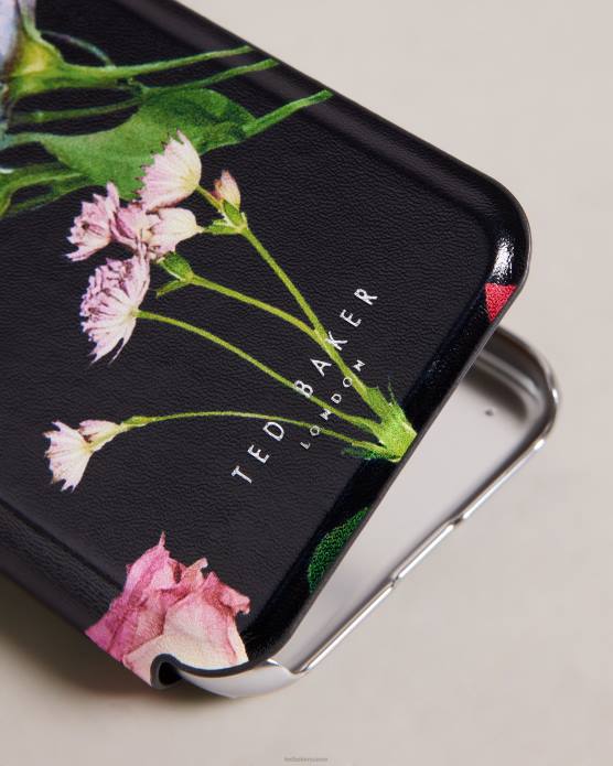 Ted Baker collection 60VD2110 articles ménagers akivaa bouquet miroir folio iphone 11 noir