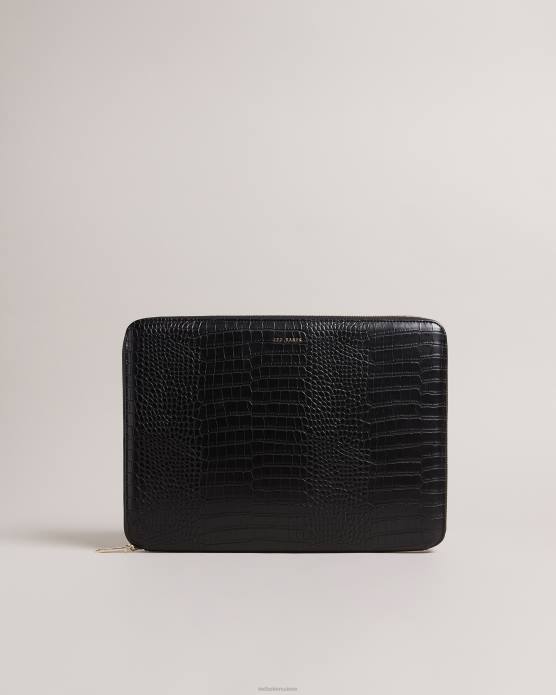 Ted Baker collection 60VD792 articles ménagers sacoche pour ordinateur portable steliaa imitation croco 13 noir