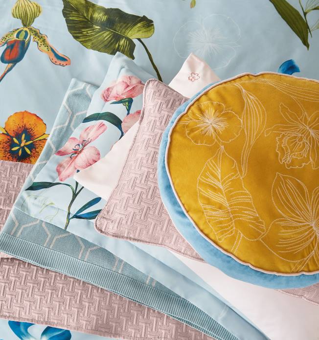 Ted Baker collection 60VD2095 articles ménagers oreiller citrene new hampton jaune