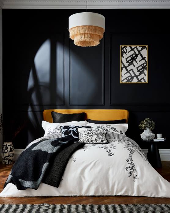 Ted Baker collection 60VD2097 articles ménagers ensemble de housse de couette pour très grand lit dropli élégance Ivoire