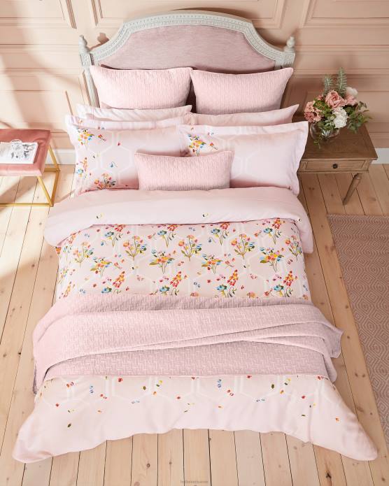 Ted Baker collection 60VD2098 articles ménagers ensemble de housse de couette pmint menthe poivrée pour lit double/grand lit rose
