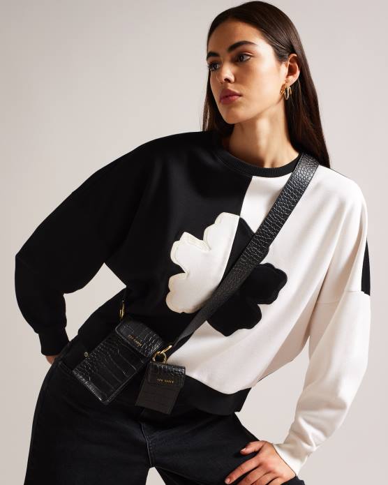 Ted Baker femmes 60VD798 cadeaux pochette bandoulière shamimm noir