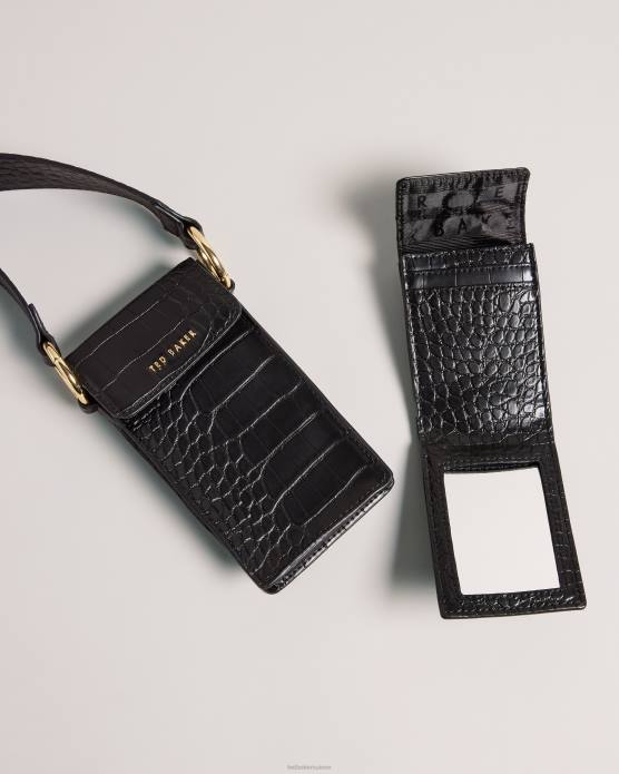 Ted Baker femmes 60VD798 cadeaux pochette bandoulière shamimm noir