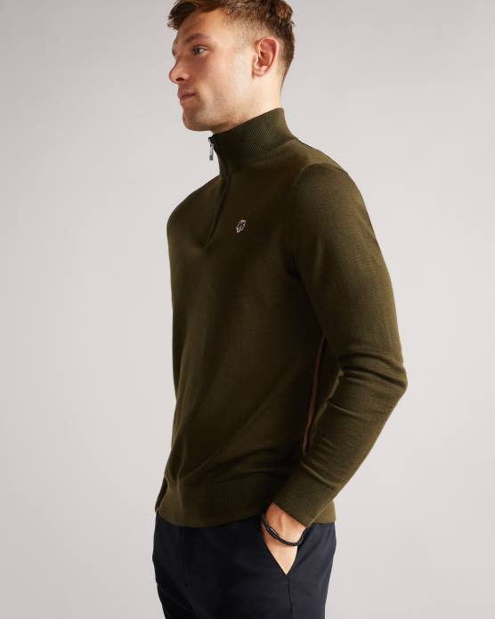 Ted Baker Hommes 60VD1873 cadeaux bracelet tissé en cuir duran noir