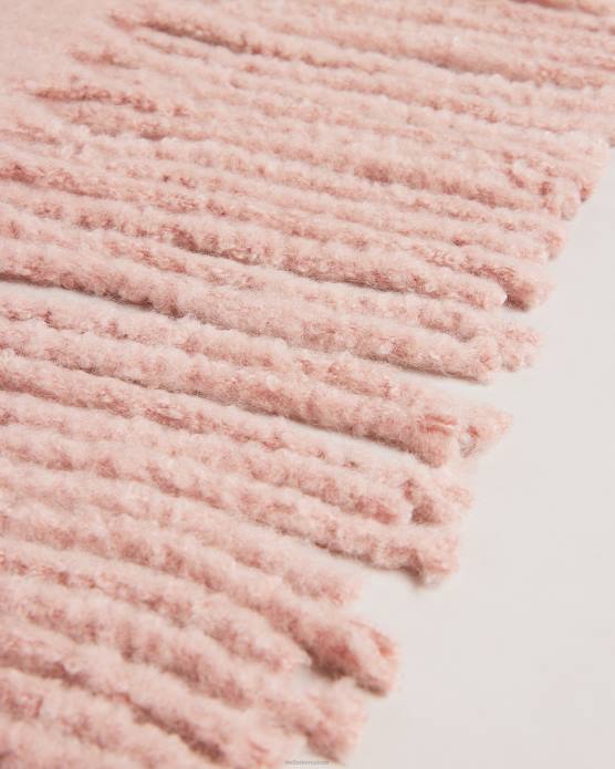 Ted Baker femmes 60VD953 accessoires écharpe longue oversize à pampilles tiba rose sombre