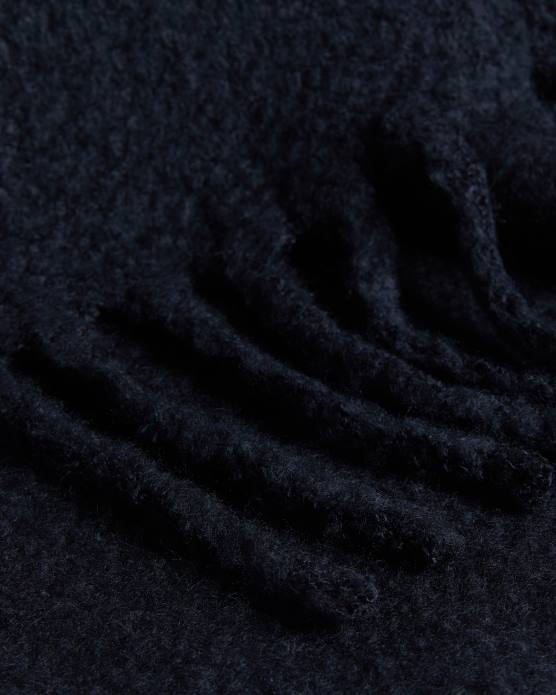 Ted Baker femmes 60VD955 accessoires écharpe longue oversize à pampilles tiba noir