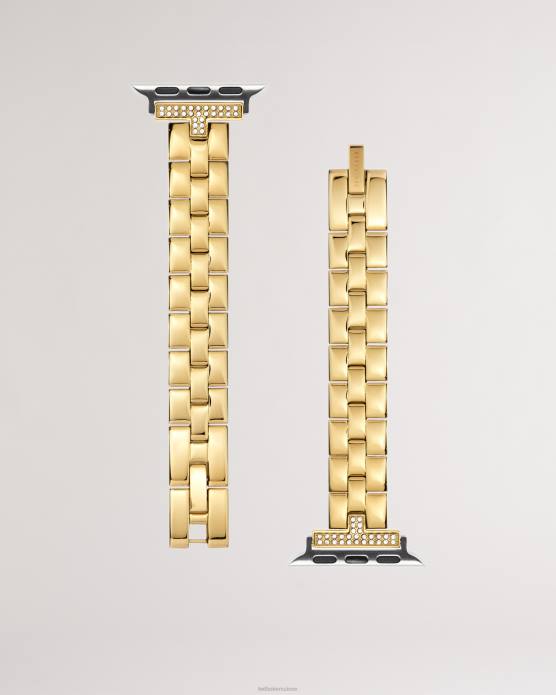 Ted Baker femmes 60VD1012 accessoires bracelet en métal Jayina bracelet de montre Apple couleur or