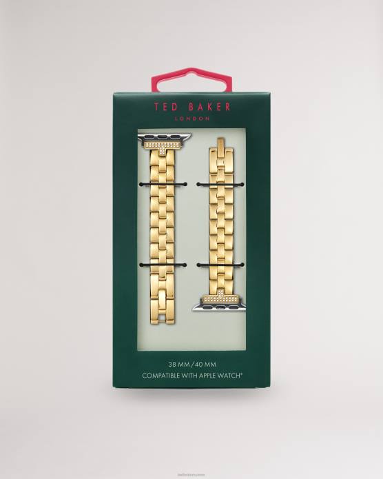 Ted Baker femmes 60VD1012 accessoires bracelet en métal Jayina bracelet de montre Apple couleur or