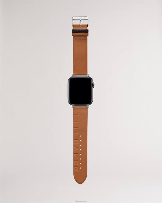 Ted Baker femmes 60VD2007 accessoires bracelet apple watch en cuir de titane bronzer