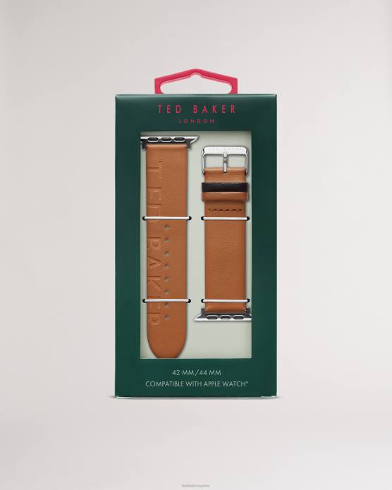 Ted Baker femmes 60VD2007 accessoires bracelet apple watch en cuir de titane bronzer