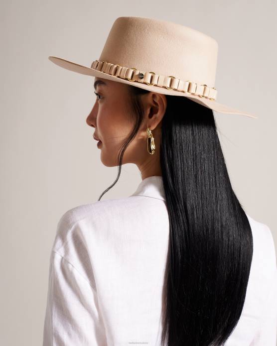 Ted Baker femmes 60VD1093 accessoires Fedora en laine Shonahh chameau