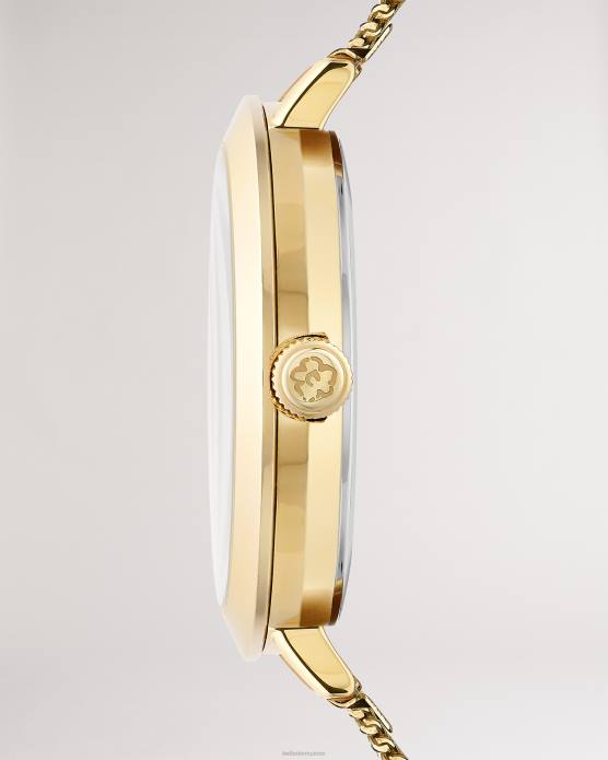 Ted Baker femmes 60VD1141 accessoires montre lesedia à imprimé marguerite et bracelet en maille couleur or
