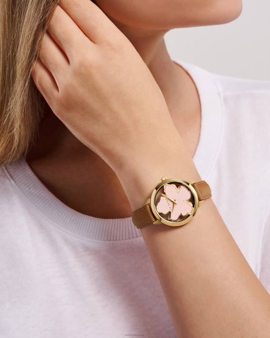 Ted Baker femmes 60VD1158 accessoires montre galatea magnolia cadran bracelet cuir bronzer