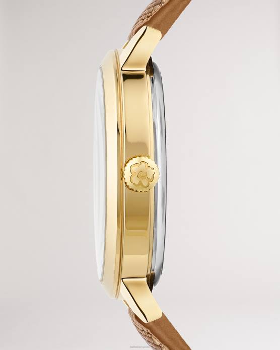 Ted Baker femmes 60VD1158 accessoires montre galatea magnolia cadran bracelet cuir bronzer