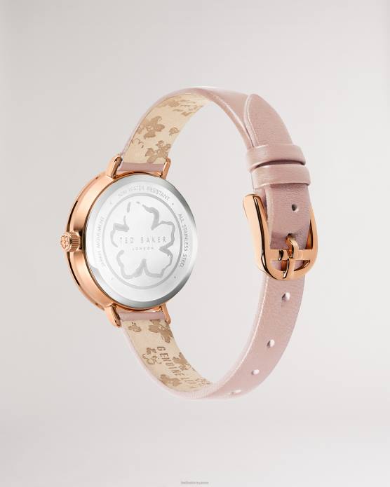 Ted Baker femmes 60VD972 accessoires ammmy - montre en cuir avec détail magnolia rose