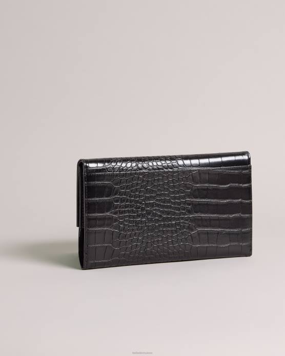 Ted Baker femmes 60VD1001 accessoires portefeuille de voyage porte-passeport travelz noir