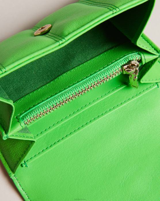 Ted Baker femmes 60VD1051 accessoires petit sac à main en cuir ayvill vert