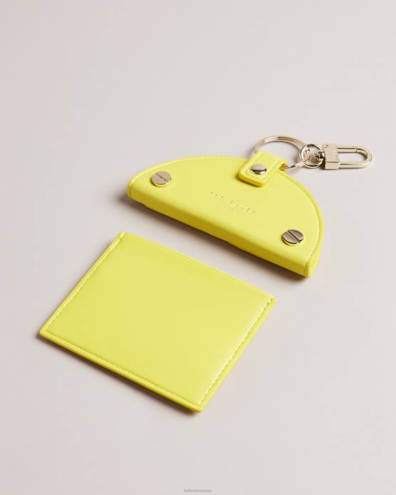 Ted Baker femmes 60VD1095 accessoires porte-clés et porte-cartes en tranches de citron Lemmonn jaune