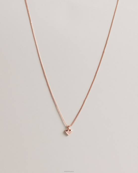 Ted Baker femmes 60VD1040 bijoux collier à pendentif cœur scintillant sarroha couleur or rose