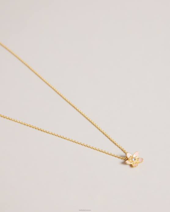 Ted Baker femmes 60VD1042 bijoux collier à pendentif Braddie Blossom pl-rose