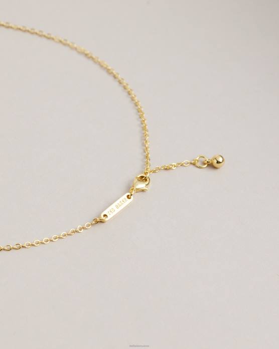 Ted Baker femmes 60VD1046 bijoux collier pendentif coquille de palourde clamra couleur or