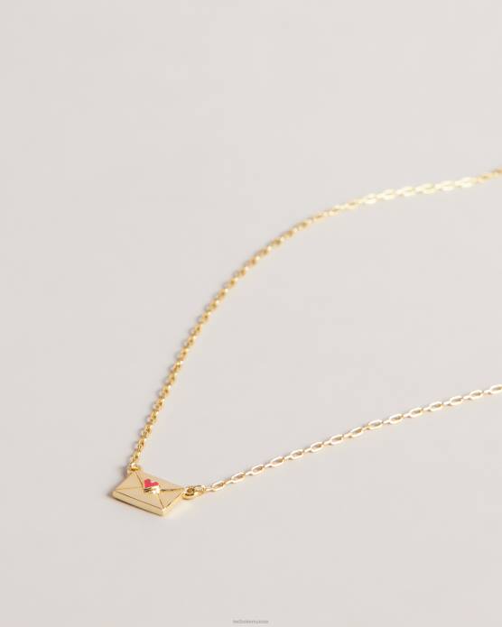 Ted Baker femmes 60VD1062 bijoux collier pendentif lettre d'amour laressa rouge