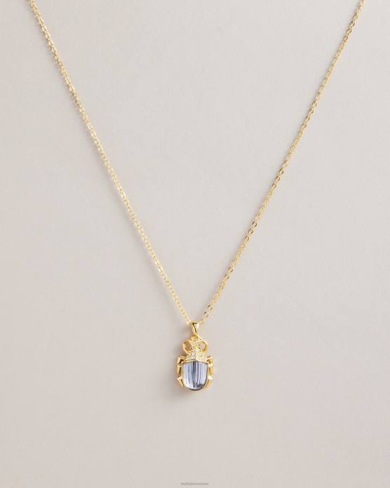 Ted Baker femmes 60VD1072 bijoux collier pendentif luban love bug couleur or
