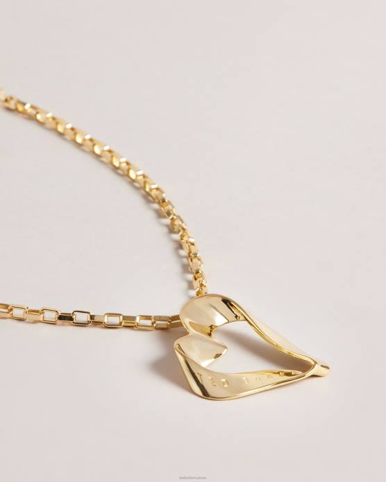 Ted Baker femmes 60VD1110 bijoux Mareka collier pendentif coeur infini couleur or