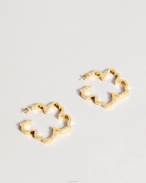 Ted Baker femmes 60VD1031 bijoux boucle d'oreille créole geanni magnolia lillifora couleur or