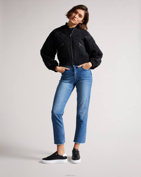 Ted Baker femmes 60VD876 chaussures lornea magnolia fleur plate-forme formateur noir