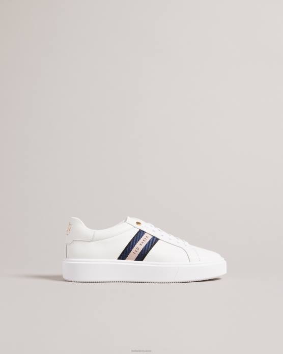 Ted Baker femmes 60VD878 chaussures baskets à sangles plateforme lornie marine