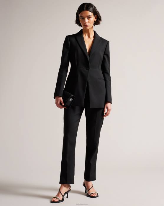 Ted Baker femmes 60VD850 chaussures sandales à talons chaton en perles mypearl noir