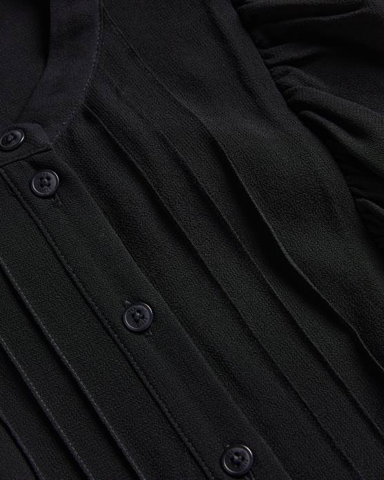 Ted Baker femmes 60VD351 vêtements haut sans manches à volants evalie noir