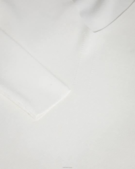 Ted Baker femmes 60VD355 vêtements Cileste - Haut en maille coupe slim à col en V Ivoire