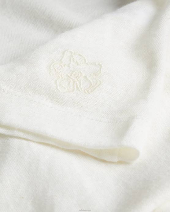 Ted Baker femmes 60VD138 vêtements débardeur effiy à col en V et décolleté en dentelle blanc