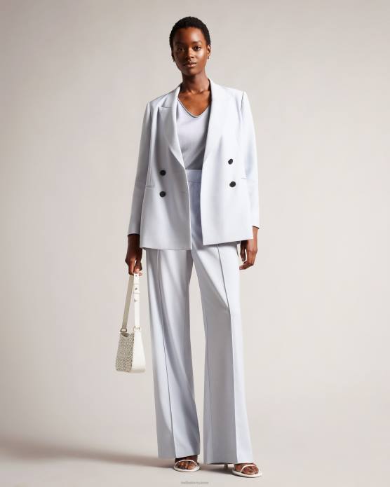 Ted Baker femmes 60VD375 vêtements gilet shavon v devant gris clair