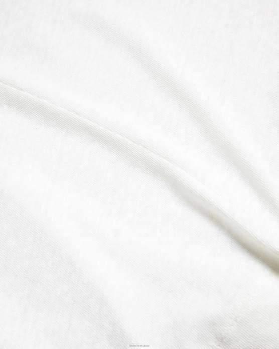 Ted Baker femmes 60VD471 vêtements hallenn - t-shirt à manches volantées blanc