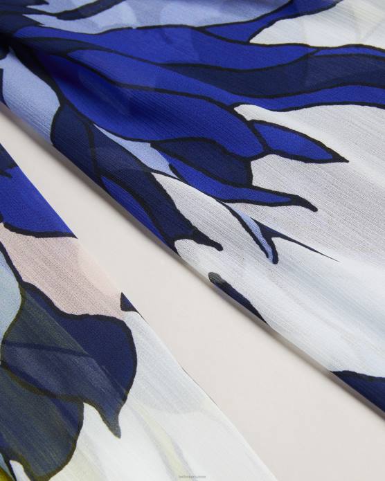 Ted Baker femmes 60VD443 vêtements chrysat pantalon de plage large naturel