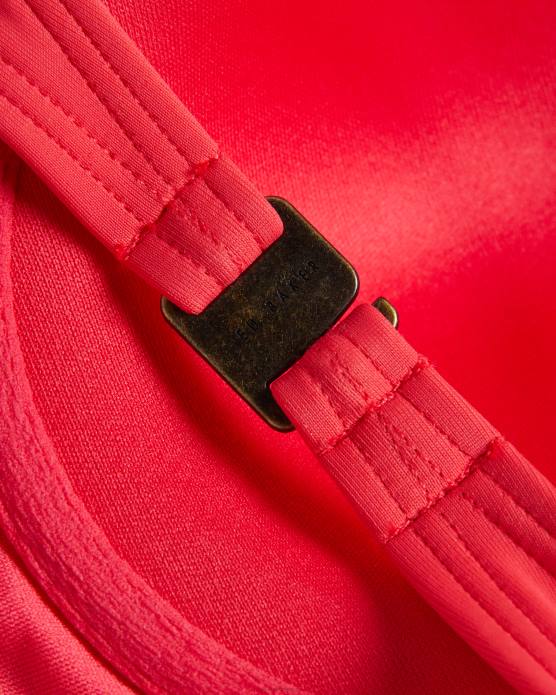 Ted Baker femmes 60VD361 vêtements haut de bikini balconnet santine détails boutons corail