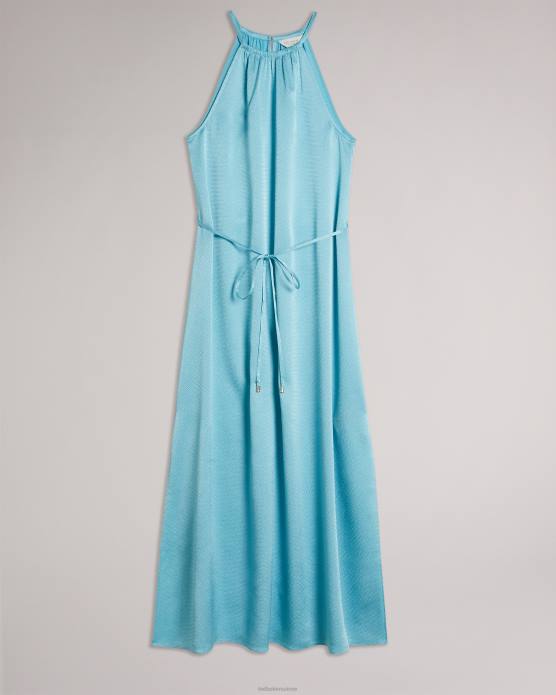 Ted Baker femmes 60VD473 vêtements robe midi dos nu roxieyy bleu