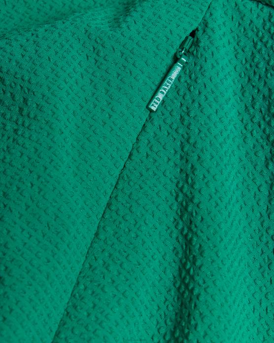 Ted Baker femmes 60VD462 vêtements Jozelyn - Robe courte nouée sur le devant avec manches ballon vert