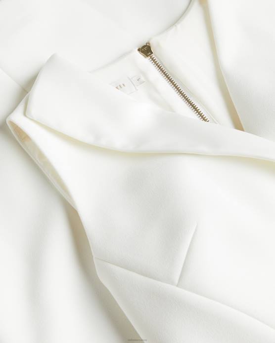 Ted Baker femmes 60VD232 vêtements robe moulante avec coutures tilolah Ivoire