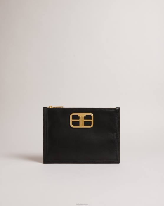 Ted Baker femmes 60VD747 Sacs pochette à matériel de déclaration tikila noir