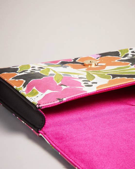 Ted Baker femmes 60VD812 Sacs magnoly pochette à imprimé magnolia rose