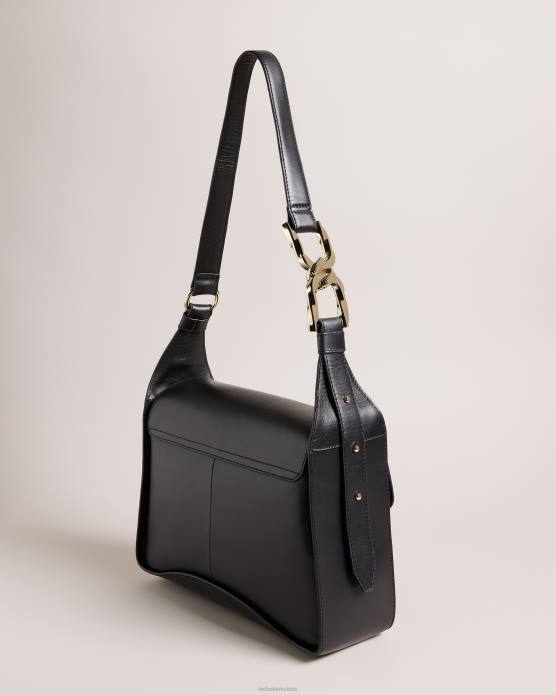 Ted Baker femmes 60VD671 Sacs sac porté épaule cheriah à détail de chaîne noir