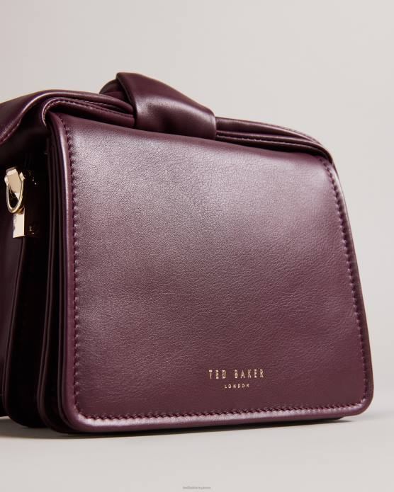 Ted Baker femmes 60VD678 Sacs niyah - mini sac bandoulière à nœud doux violet foncé