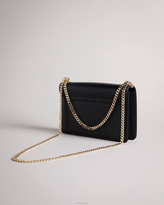 Ted Baker femmes 60VD709 Sacs jorjey - sac bandoulière à œillets et fleurs noir