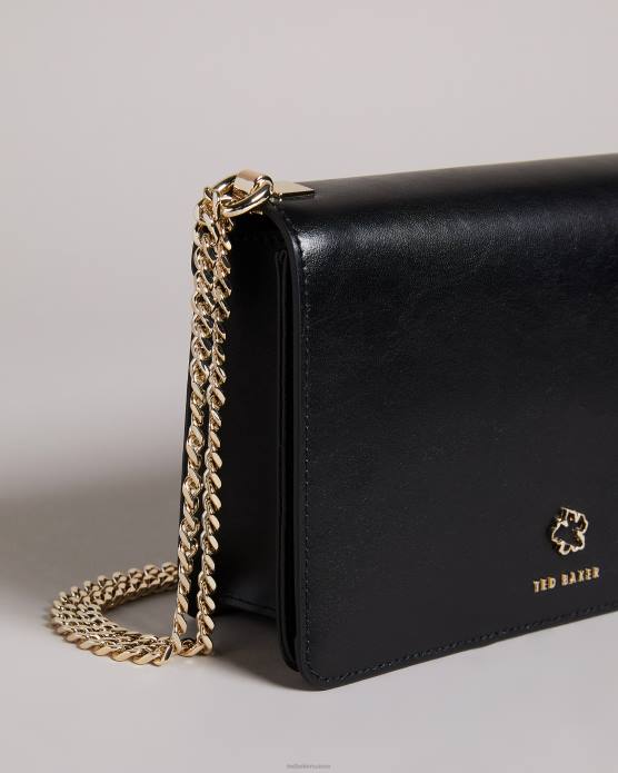 Ted Baker femmes 60VD709 Sacs jorjey - sac bandoulière à œillets et fleurs noir